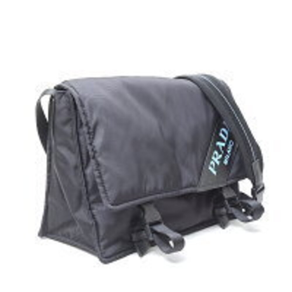 Prada bag shoulder black messenger nylon - Picture 1 of 3